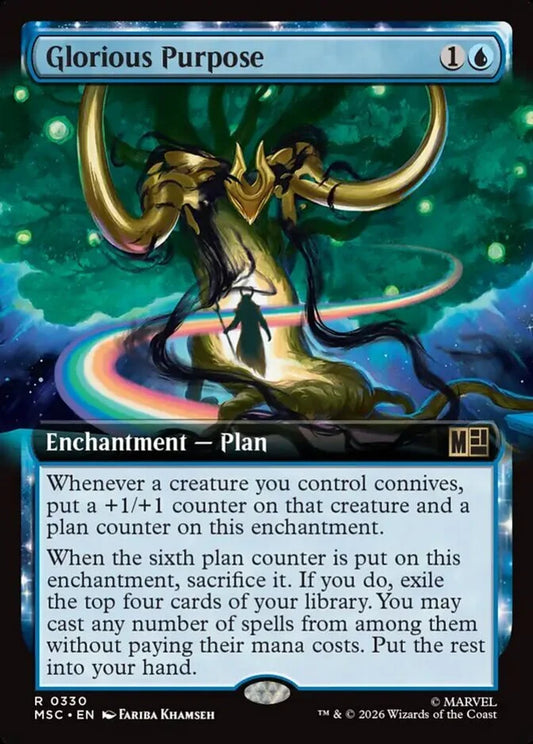 MSC-330 Glorious Purpose (Extended Arts) | Rare (EN)