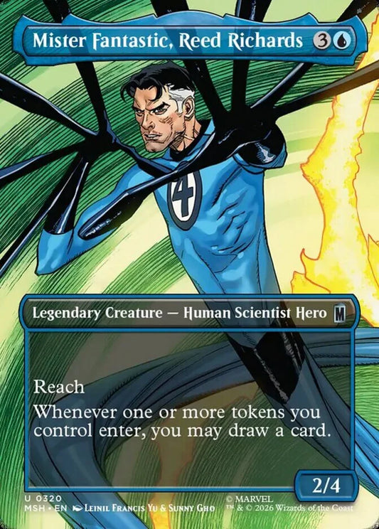 MSH-320 Mister Fantastic, Reed Richards (Borderless) | Uncommon (EN)