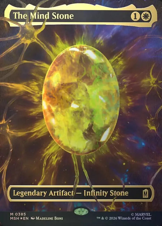 MSH-385 The Mind Stone (Borderless) | Mythic (EN)