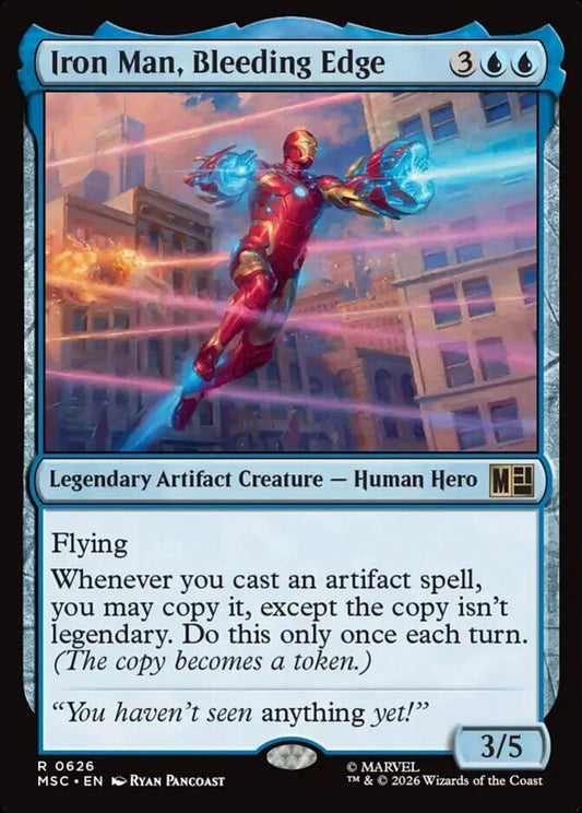 MSC-626 Iron Man, Bleeding Edge  | Rare (EN)