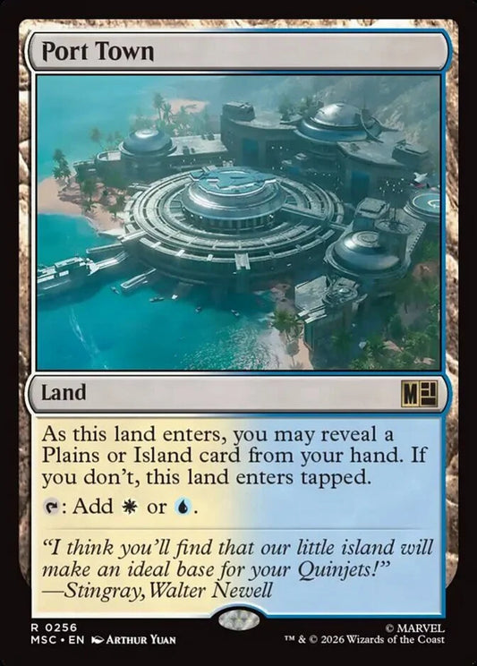 MSC-256 Port Town  | Rare (EN)