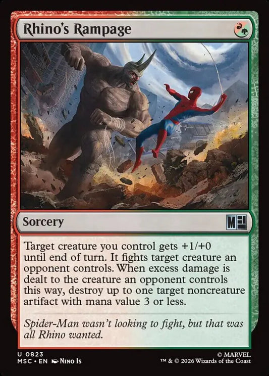 MSC-823 Rhino's Rampage  | Uncommon (EN)