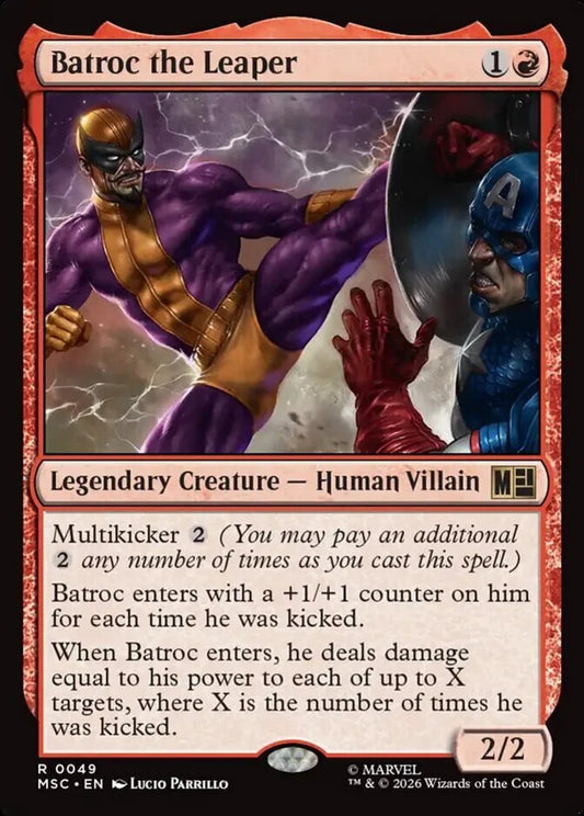 MSC-049 Batroc the Leaper  | Rare (EN)