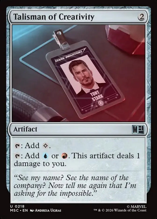 MSC-218 Talisman of Creativity  | Uncommon (EN)