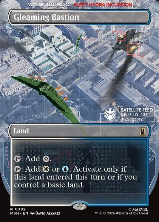MSH-382 Gleaming Bastion (Borderless) | Rare (EN)