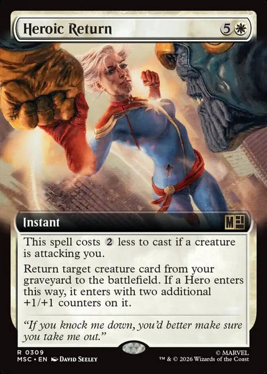 MSC-309 Heroic Return (Extended Arts) | Rare (EN)