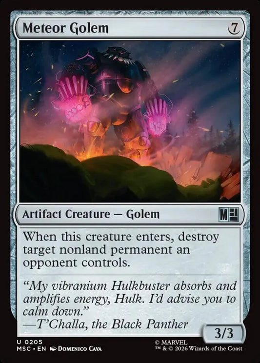 MSC-205 Meteor Golem  | Uncommon (EN)