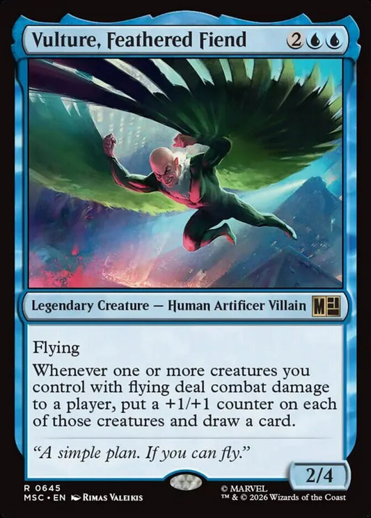 MSC-645 Vulture, Feathered Fiend  | Rare (EN)