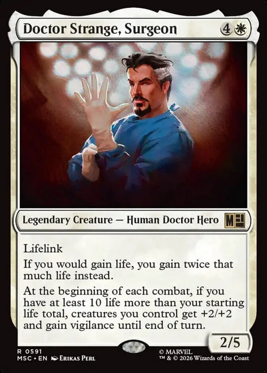 MSC-591 Doctor Strange, Surgeon  | Rare (EN)