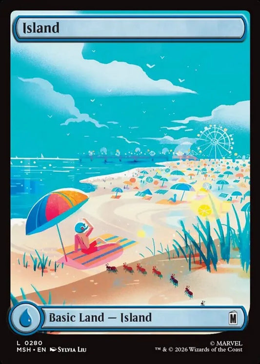 MSH-280 Island (Full-Art) | Common (EN)