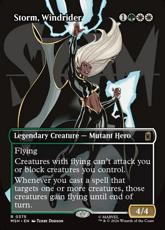 MSH-375 Storm, Windrider (Borderless) | Rare (EN)