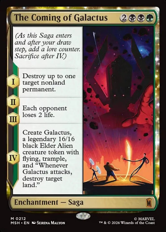 MSH-212 The Coming of Galactus | Mythic (EN)