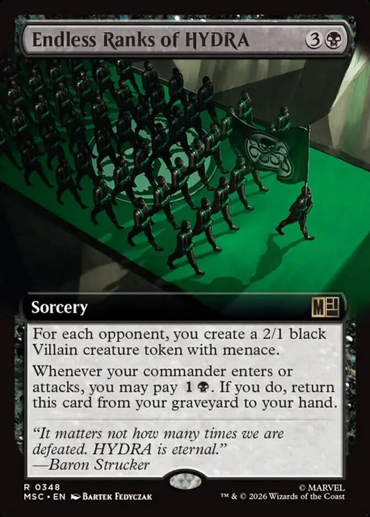 MSC-348 Endless Ranks of HYDRA (Extended Arts) | Rare (EN)