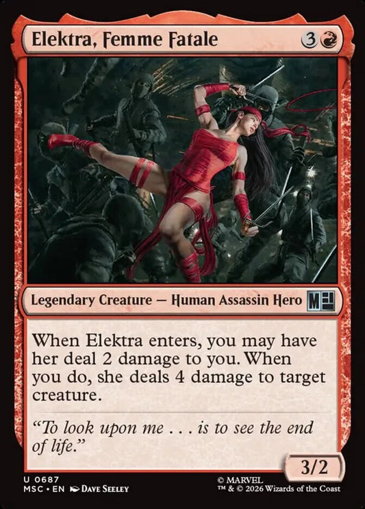 MSC-687 Elektra, Femme Fatale  | Uncommon (EN)