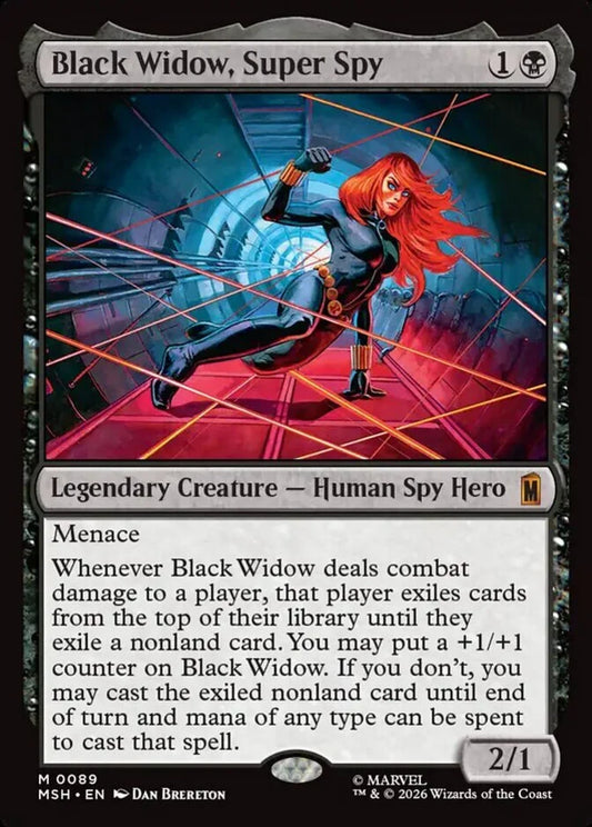 MSH-089 Black Widow, Super Spy | Mythic (EN)