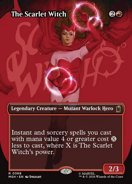MSH-368 The Scarlet Witch (Borderless) | Rare (EN)
