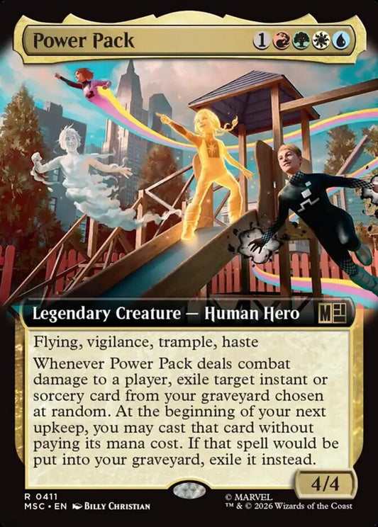 MSC-411 Power Pack (Extended Arts) | Rare (EN)