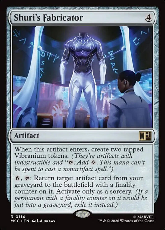 MSC-114 Shuri's Fabricator  | Rare (EN)