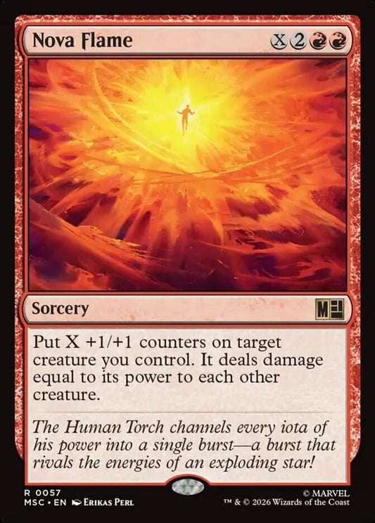 MSC-057 Nova Flame  | Rare (EN)