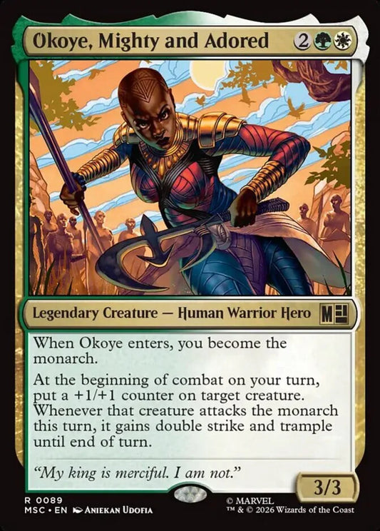 MSC-089 Okoye, Mighty and Adored  | Rare (EN)