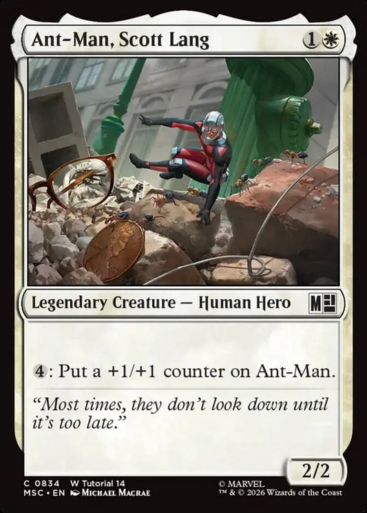 MSC-834 Ant-Man, Scott Lang  | Common (EN)