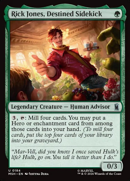 MSH-184 Rick Jones, Destined Sidekick | Uncommon (EN)