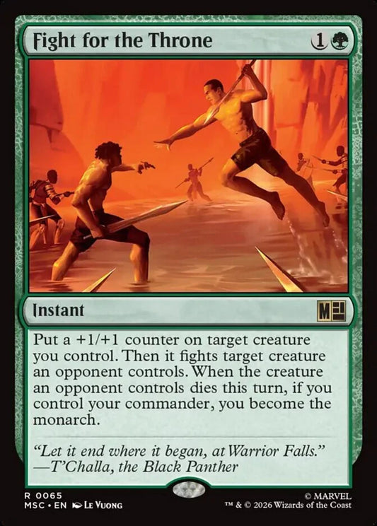 MSC-065 Fight for the Throne  | Rare (EN)