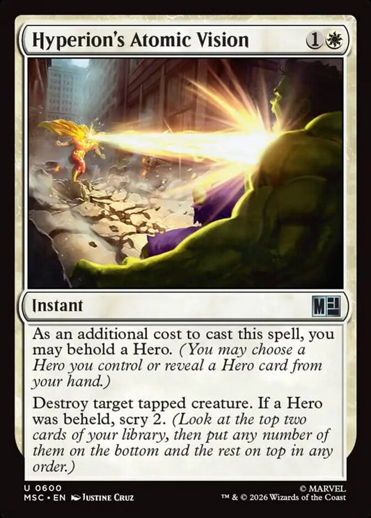 MSC-600 Hyperion's Atomic Vision  | Uncommon (EN)