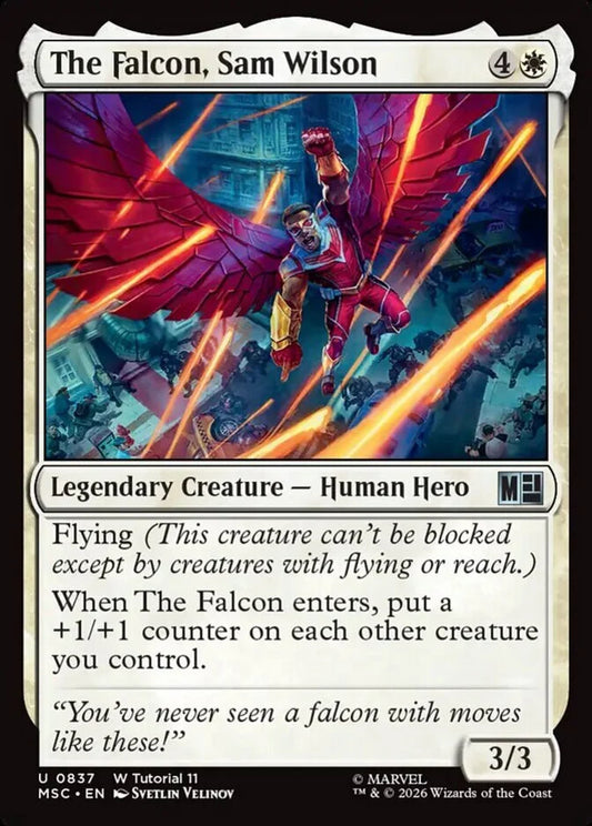 MSC-837 The Falcon, Sam Wilson  | Uncommon (EN)