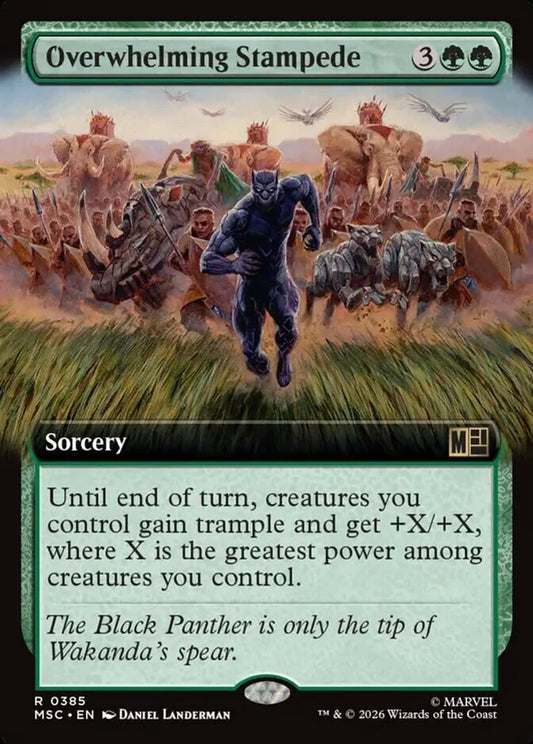MSC-385 Overwhelming Stampede (Extended Arts) | Rare (EN)