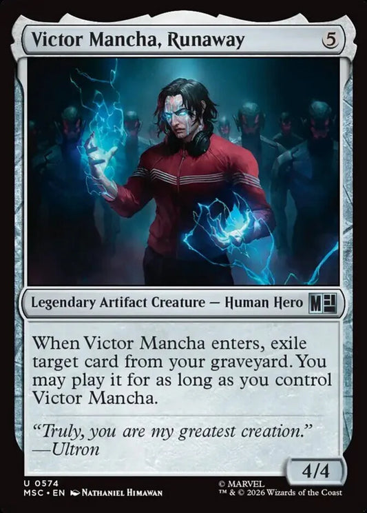 MSC-574 Victor Mancha, Runaway  | Uncommon (EN)