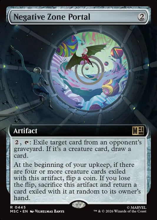 MSC-445 Negative Zone Portal (Extended Arts) | Rare (EN)