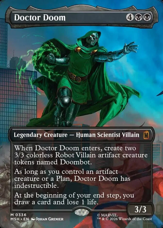 MSH-336 Doctor Doom (Borderless) | Mythic (EN)