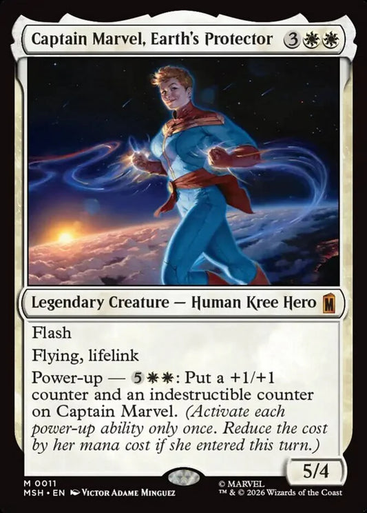 MSH-011 Captain Marvel, Earth's Protector | Mythic (EN)
