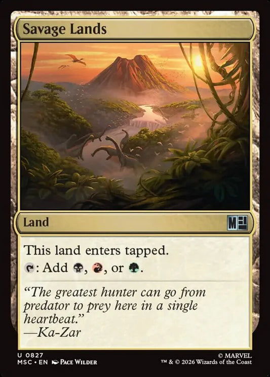 MSC-827 Savage Lands  | Uncommon (EN)