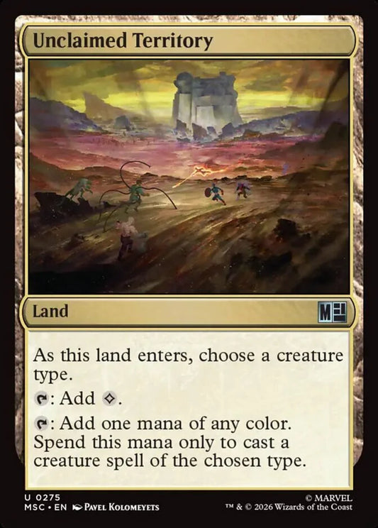 MSC-275 Unclaimed Territory  | Uncommon (EN)
