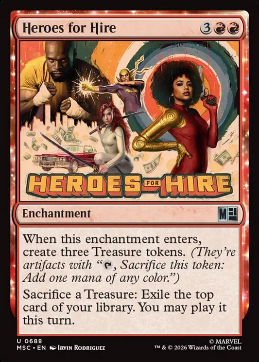 MSC-688 Heroes for Hire  | Uncommon (EN)