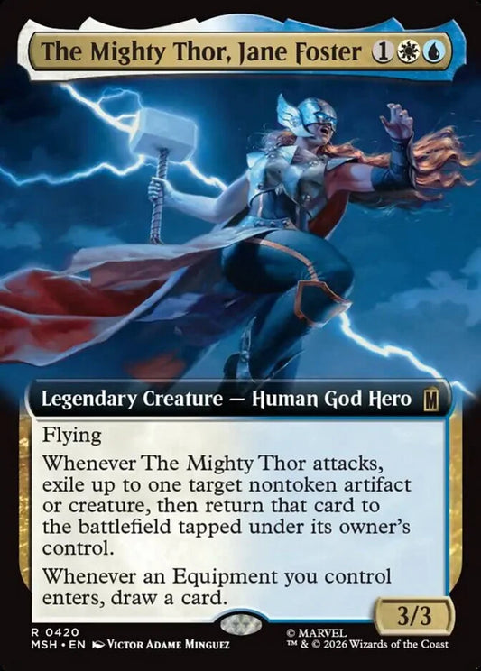MSH-420 The Mighty Thor, Jane Foster | Rare (EN)