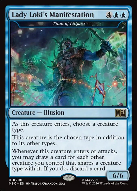 MSC-280 Lady Loki's Manifestation  (Titan of Littjara)  | Rare (EN)