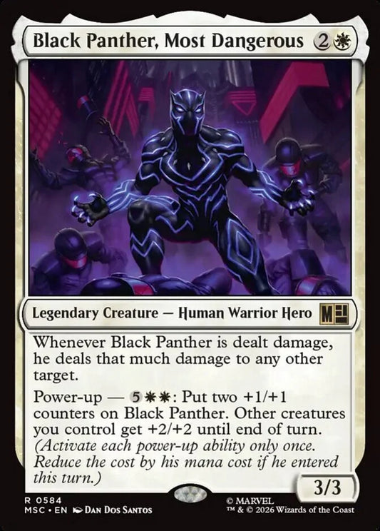 MSC-584 Black Panther, Most Dangerous  | Rare (EN)