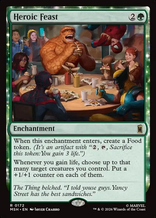 MSH-172 Heroic Feast | Rare (EN)