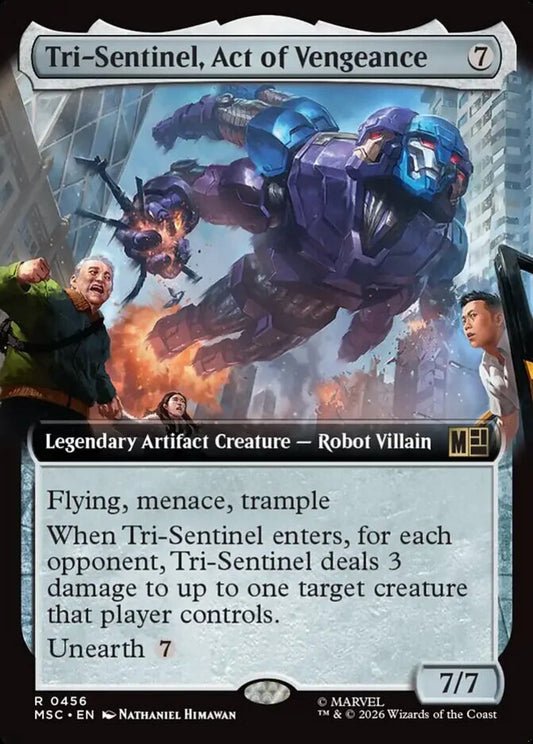 MSC-456 Tri-Sentinel, Act of Vengeance (Extended Arts) | Rare (EN)