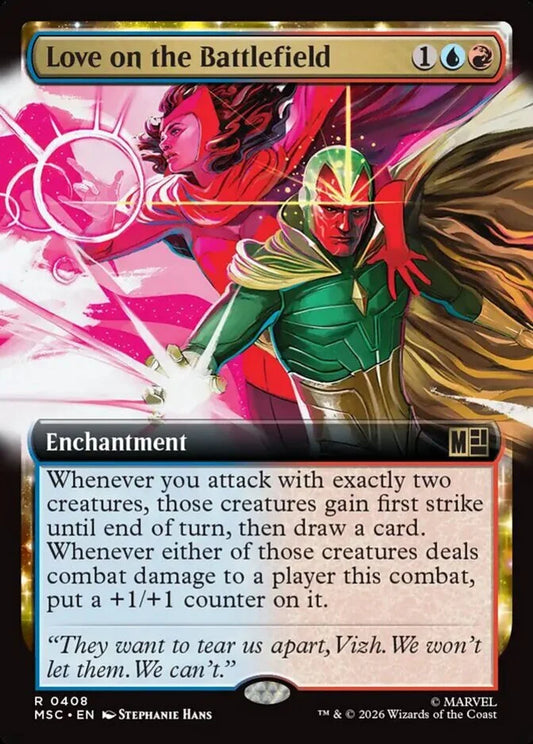 MSC-408 Love on the Battlefield (Extended Arts) | Rare (EN)