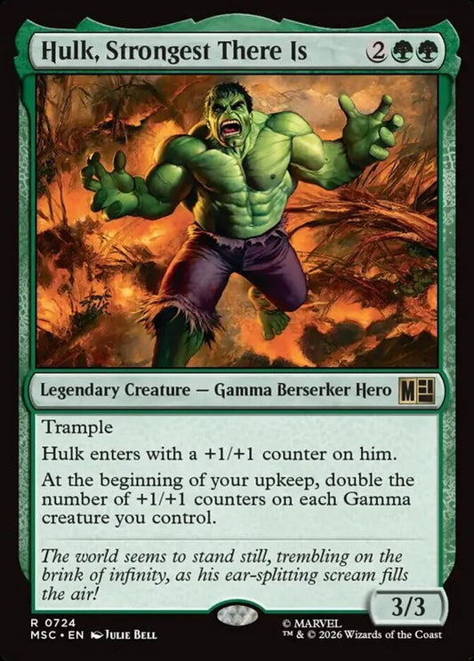 MSC-724 Hulk, Strongest There Is  | Rare (EN)