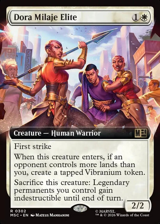 MSC-302 Dora Milaje Elite (Extended Arts) | Rare (EN)