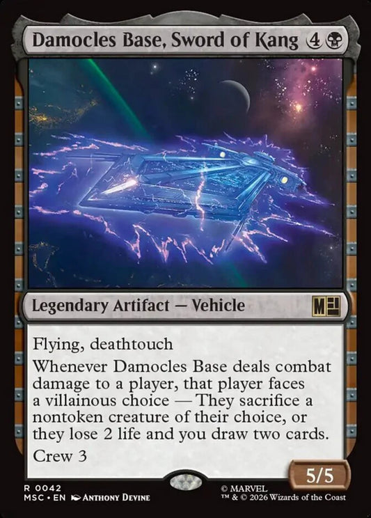 MSC-042 Damocles Base, Sword of Kang  | Rare (EN)