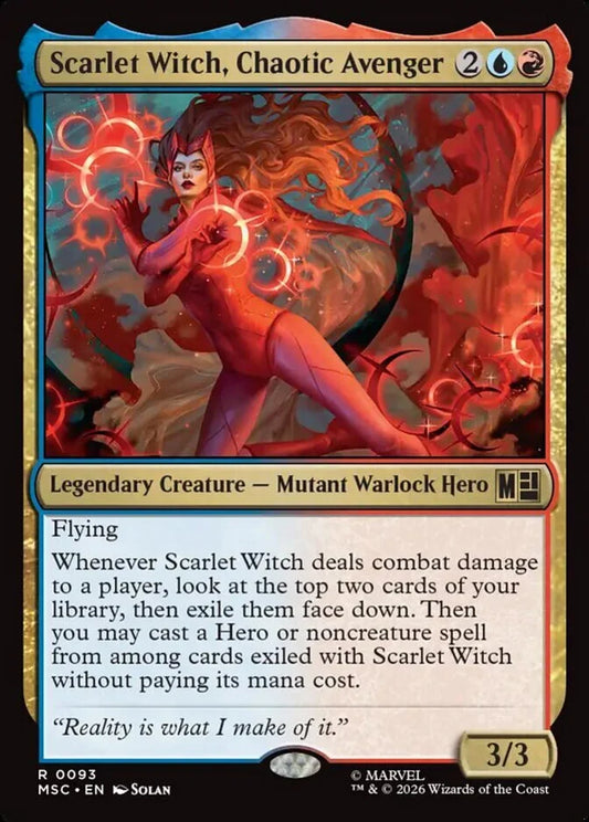 MSC-093 Scarlet Witch, Chaotic Avenger  | Rare (EN)