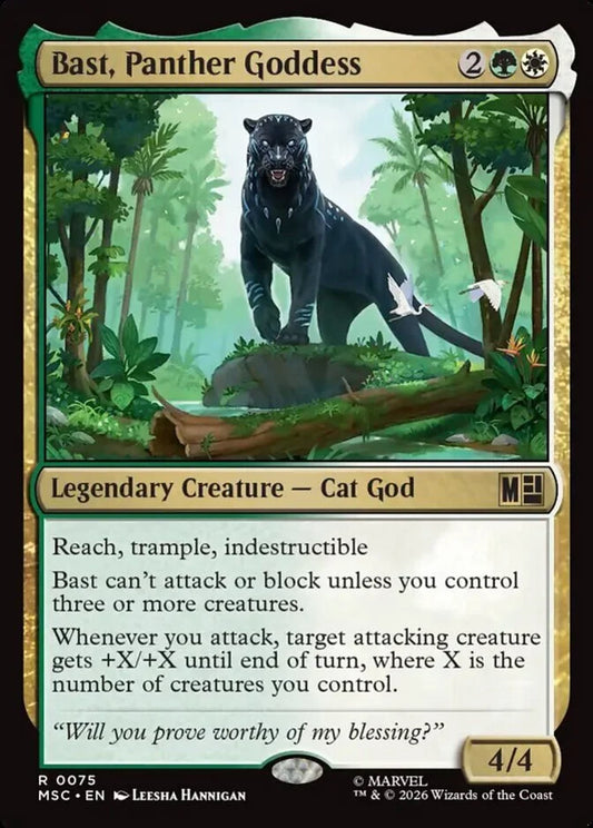 MSC-075 Bast, Panther Goddess  | Rare (EN)