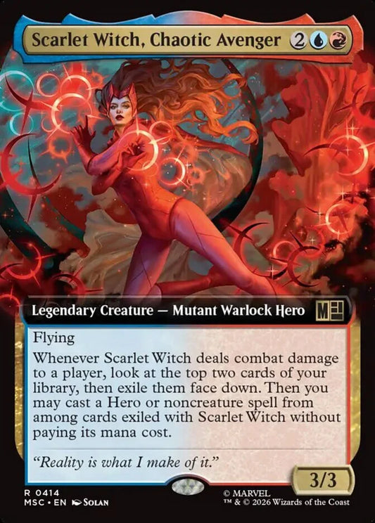 MSC-414 Scarlet Witch, Chaotic Avenger (Extended Arts) | Rare (EN)