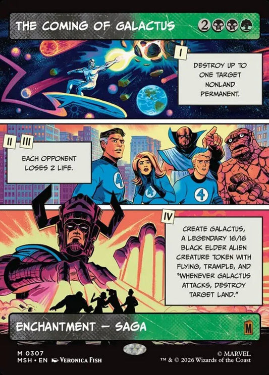 MSH-307 The Coming of Galactus (Borderless) | Mythic (EN)